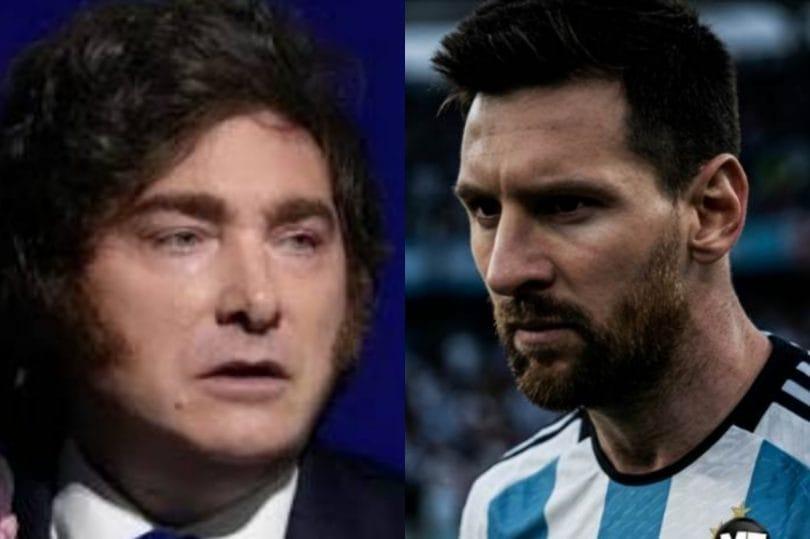 Lo que acaba de decir Milei sobre la bandera de Malvinas que mostró la selección sorprendió a todos: "Imprudentes"